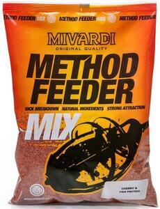 Method feeder mix Mivardi 1kg - Cherry & Fish protein - 1
