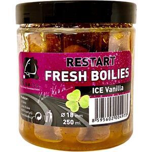 Fresh boilies LK Baits Restart 250ml - 18mm - ICE Vanilla - 1