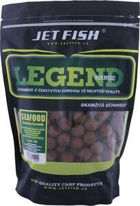 Boilies Jet Fish Legend 3kg - 24mm Seafood + švestka-česnek