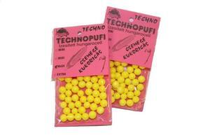 Aromatizované polystyrenové kuličky Technopufi - Mini - žlutá - kukuřice 