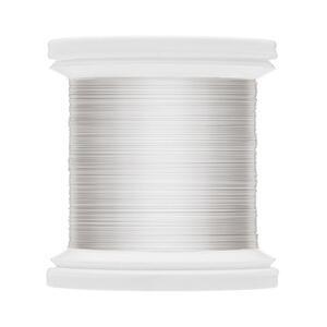 Colour Wire tinsel Hends 0,18mm 00 - stříbrný