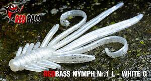 Nymfa RedBass L 80mm - White G