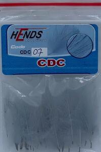 CDC peří Hends 07 - světle šedá - 1