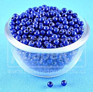 Plastové kuličky Miracle Beads 3D 50ks Blue - 4,0mm 