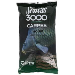 Krmení Sensas 3000 Carpes Noire - Kapr zimní černé 1kg