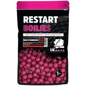 Boilie LK Baits ReStart Wild Strawberry 1kg 20mm - 1