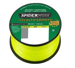 Šňůra Spiderwire Stealth Smooth 12 Yellow 16,50kg -  0,15mm