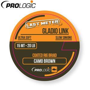 Návazcová pletená šňůra Prologic Gladio Link Coated Camo 15m 30lbs  - 1