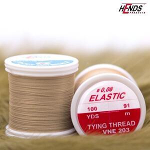 Elastic Tying Thread 0,08mm VNE203 - béžová