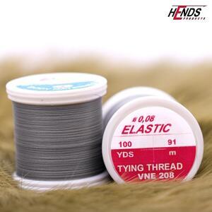 Elastic Tying Thread 0,08mm VNE208 - šedá