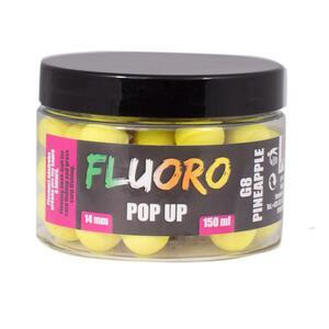 Fluoro Pop-up Boilie LK Baits 150ml 14mm - G8 Pineapple