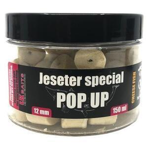 Pop-Up pelety LK Baits Jeseter Special Pellets 150ml 12mm - Cheese Fish - 1