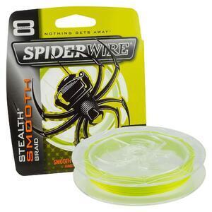 Šňůra Spiderwire Stealth Smooth 8 Yellow 150m - 15,8kg - 0,17mm - 1