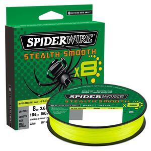Šňůra Spiderwire Stealth Smooth 8 Yellow 150m - 10,3kg - 0,11mm