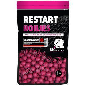 Boilie LK Baits ReStart Wild Strawberry 24mm 1kg  - 1