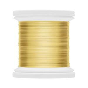 Colour Wire tinsel Hends 0,14mm 01 - zlatý