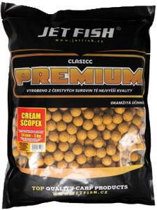 Boilie Jet Fish Premium 5kg 24mm - Scopex - Cream, SCR