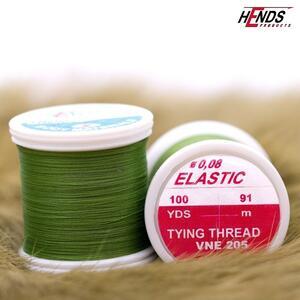 Elastic Tying Thread 0,08mm VNE205 - zelená