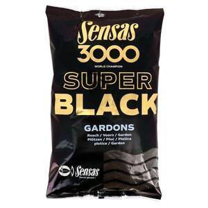 Krmení Sensas 3000 Super Black Gardons - Plotice černá 1kg