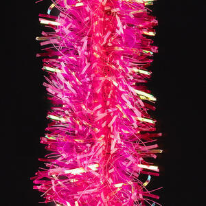Krystal Chenille 10mm CHK1016 - růžová fluo