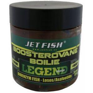 Boosterované boilie Jet Fish Legend Range - 250ml - 20mm - Bioenzym fish+Losos Asafoetida