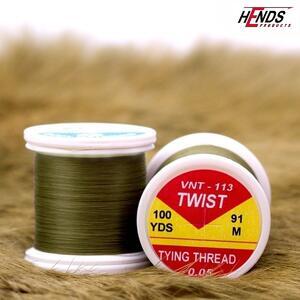 Vázací nit Twist Tying Thread VNT113 - tmavě olivově hnědá