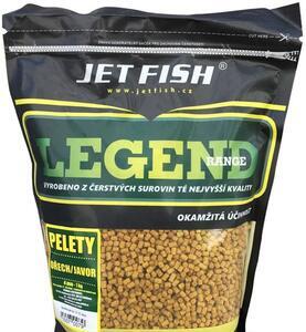 Pelety Jet Fish Legend Range - 1kg - 4mm Ořech-Javor