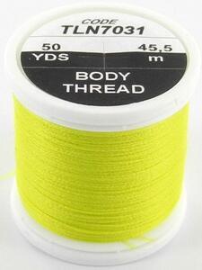 Tělíčková nit Body Thread TLN 7031 - žlutá chartreuse