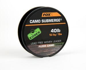 Zatížená šňůrka Fox Edges Submerge 10m Fleck Camo 40lb  - 1
