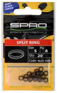 Pérové kroužky Spro MB Split Ring 20ks 6,0mm 12kg, 060 - 1