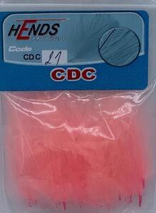 CDC peří Hends 21 - lososová