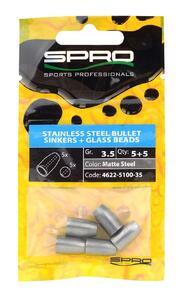 Zátěže Spro Stainless Steel Bullet Sinkers 5ks 1,8g - 1
