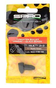 Zátěže Spro Camo Tungsten Bullet Sinkers 3ks 3,5g - 1