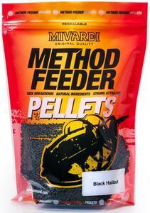 Pelety Mivardi Method pellets 750g - Black halibut - 1