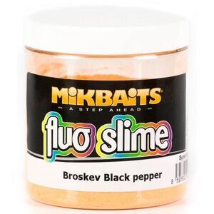 Obalovací dip Mikbaits fluo slime 100g - Broskev Black Pepper - 1