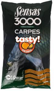 Krmení Sensas 3000 Carpes Tasty 1kg - Pomeranč
