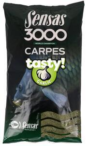 Krmení Sensas 3000 Carpes Tasty 1kg - Česnek