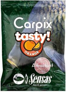 Práškový posilovač Sensas Carpix Tasty 300g - Pomeranč