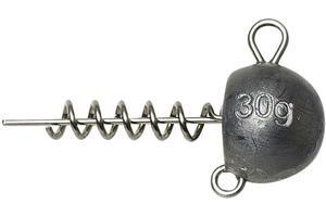 Jigová hlavička zavrtávací Savage Gear Ball Corkscrew Heads 30g, 30 - 1