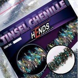 Tinsel Chenille 4mm CHT-15 - paví bronzová - 1