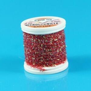 Microchenille Cactus 1mm - CHM09 - Červená - 2