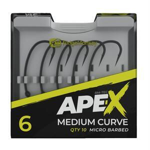 Háčky RidgeMonkey Ape-X Medium Curve Barbed - 2