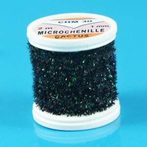 Microchenille Cactus 1mm - CHM30 - černá perleť - 2