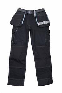 Pracovní kalhoty GWT s kapsami černé - XXL - 2