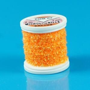 Microchenille Cactus 1mm - CHM07 - Fluo oranžová tmavá - 2