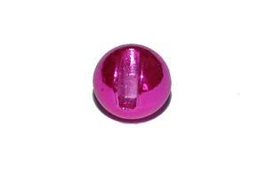 Kulička wolframová hladká s drážkou Lucent 10ks Růžová - 5,5mm - 2