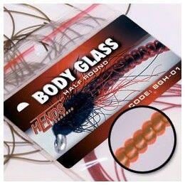Body Glass Half Round 91 - signální oranžová - 2