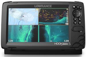 Sonar Lowrance Hook Reveal 9 se sondou TripleShot - 2