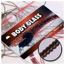 Body Glass Half Round 30 - černá - 2