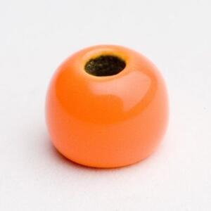 Kulička wolframová hladká s drážkou 10ks Fluo oranžová - 2,5mm - 2